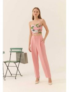 pink carrot trousers for women