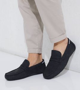 navy loafers for men