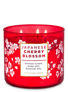 japanese cherry blossom bath and body works candles