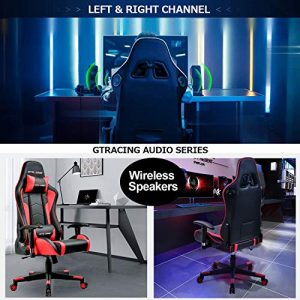 GTRACING Gaming Chair with Bluetooth Speakers- best gaming chairs