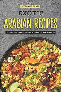 Traditional Arabian cookbook with recipes