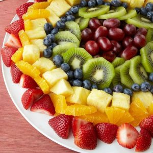 Mixed fruit platter - Suhoor and Iftar meals 