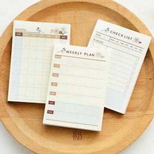 Products for forgetful people - daily schedule planner