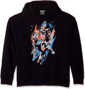 Batman V Superman black hoodie sweatshirt