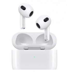 White apple airpods
