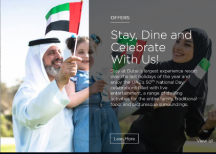 JA Resorts and Hotel UAE National Day Deals 