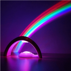 LED Night Light Rainbow Projector 3D LED Projection Lamp