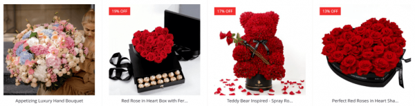 Valentine's Day Gifts, Roses Flowers Online Dubai UAE from Black Tulip Flower