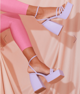 Lilac-Pu-Square-Toe-Platform-Strappy-Heeled-Sandals