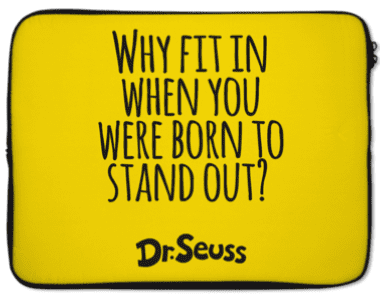 Buy Loud Universe - Laptop Sleeve 13 Inch Quote of Dr Seuss Laptop Protective Case 