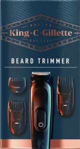 Gillette King C Beard Trimmer Kit With Lifetime Sharp Blades And 3 Interchangeable Combs UAE Dubai Abu Dhabi