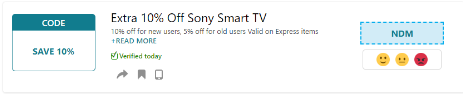 Sony smart TV discount code