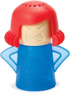 Angry Mama Microwave Cleaner with Blue Base