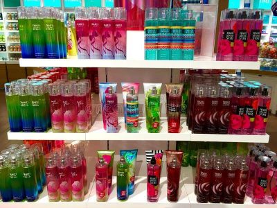 Favourites-body care from Bath & Body Works
