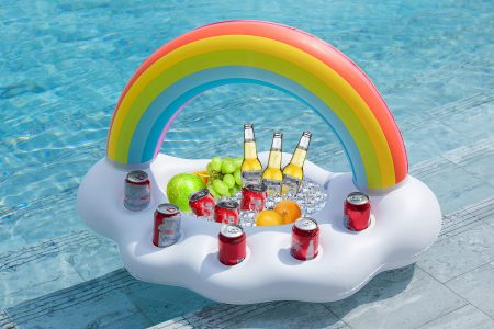 Colorful Inflatable Drink Holder amazon