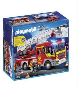 Playmobil 5682 Construction, Fire Truck Building Sets