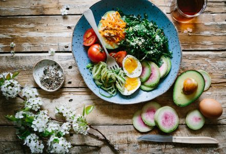 Healthy food salad 
