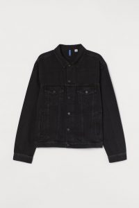 Post Malone H and M collab - black jacket.
