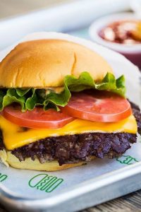 Celebrate Post Quarantine with Deliveroo food - burger
