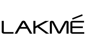 Black logo of Lakme on a white background