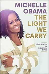 Micheal Obama the Light We Carry Book Cover Page