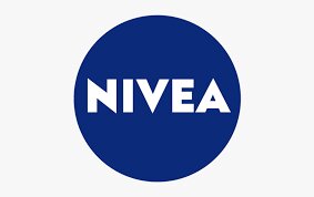 Nivea Blue and White logo on a grey background