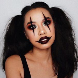 halloween makeup looks which is easy to prepare