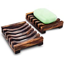 Bamboo soap holder bathroom items